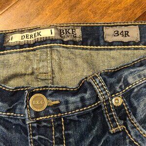 BKE Derek Distressed Men's Jeans SIZE 34R